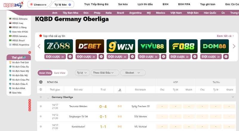 Germany Oberliga