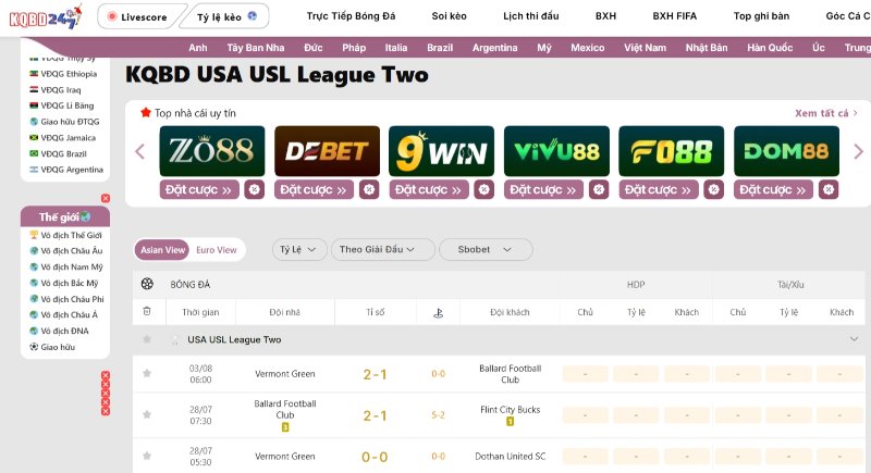 USA USL League Two